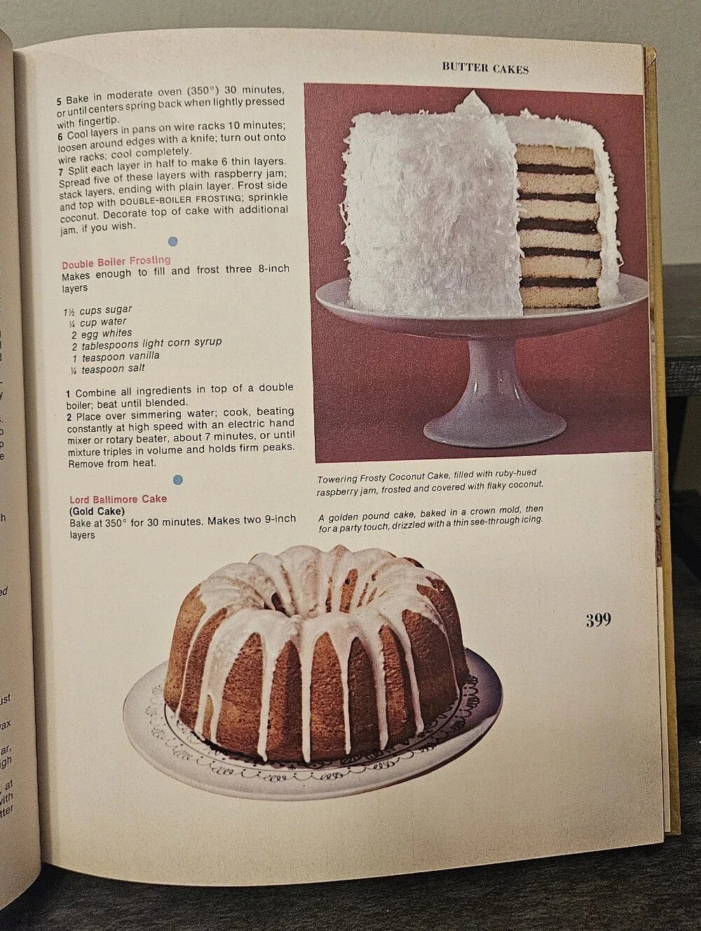 Lot of 2 Vintage 1972 Family Circle Cookbooks Vol 4 Cake Candy